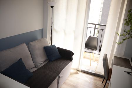Sala de apartamento à venda com 1 quarto, 28m² em República, São Paulo