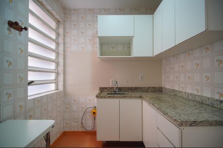 Cozinha de kitnet/studio à venda com 1 quarto, 41m² em Centro, São Leopoldo