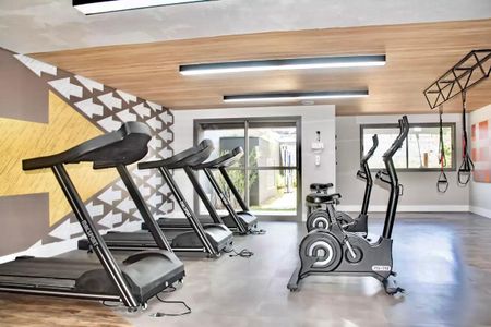 Studio para alugar com 24m², 1 quarto e sem vagaÁrea comum - Academia