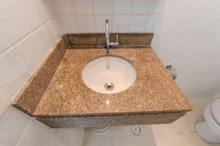 Banheiro da Suíte  de apartamento para alugar com 1 quarto, 50m² em Consolação, São Paulo