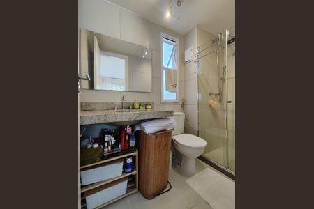 Apartamento à venda com 90m², 3 quartos e 2 vagasBanheiro da Suíte