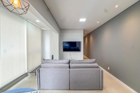 Sala de apartamento à venda com 2 quartos, 55m² em Baeta Neves, São Bernardo do Campo