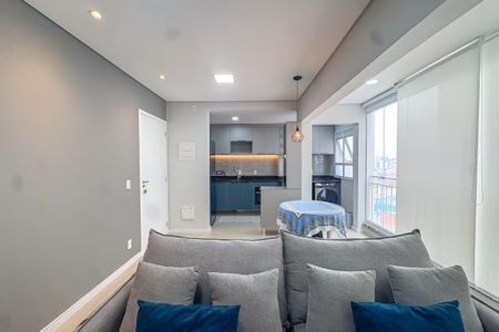 Sala de apartamento à venda com 2 quartos, 55m² em Baeta Neves, São Bernardo do Campo