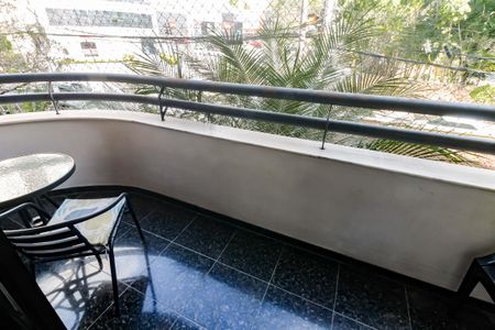 Varanda da Sala de apartamento à venda com 3 quartos, 150m² em Vila Andrade, São Paulo