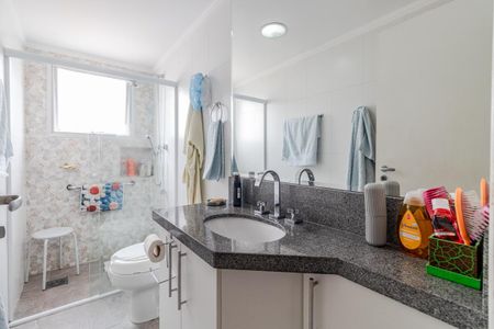 Apartamento à venda com 140m², 3 quartos e 2 vagasBanheiro da Suíte