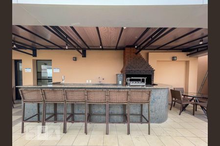 Apartamento à venda com 43m², 1 quarto e 1 vagaChurrasqueira