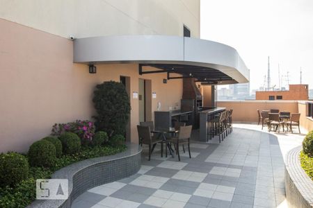 Apartamento à venda com 43m², 1 quarto e 1 vagaChurrasqueira