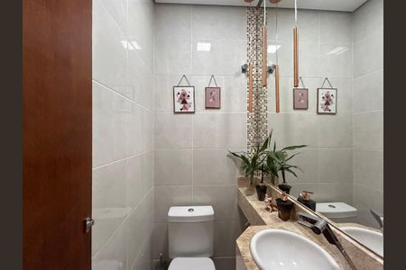 Casa de condomínio à venda com 117m², 2 quartos e 2 vagasLavabo da Sala