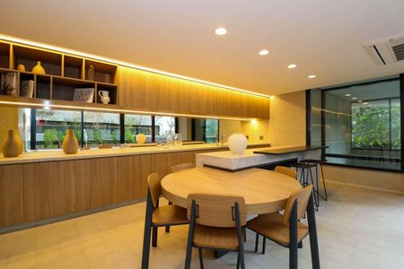 Studio à venda com 27m², 1 quarto e sem vagaÁrea Comum - Espaço Gourmet