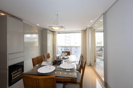 Sala de Jantar de apartamento para alugar com 3 quartos, 98m² em Vila da Serra, Nova Lima