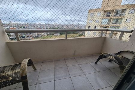 Varanda da Sala de apartamento à venda com 2 quartos, 63m² em Jardim Guairaca, São Paulo