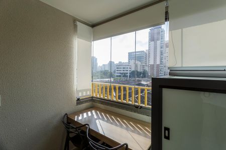 Varanda de apartamento para alugar com 1 quarto, 29m² em Vila Olímpia, São Paulo