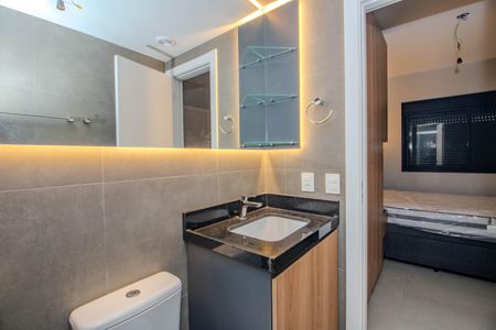 Studio para alugar com 38m², 1 quarto e sem vagaBanheiro