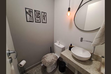 Banheiro Social de apartamento à venda com 3 quartos, 76m² em Vila Osasco, Osasco