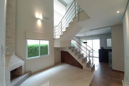 Sala de casa de condomínio à venda com 4 quartos, 258m² em Swiss Park, Campinas