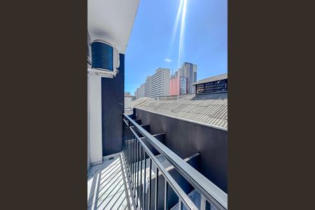 Varanda do Studio de kitnet/studio para alugar com 1 quarto, 30m² em Brás, São Paulo