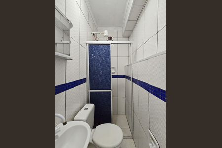 Banheiro de kitnet/studio para alugar com 1 quarto, 4m² em Vila Sao Jose, São Bernardo do Campo