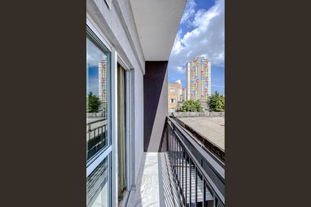 Varanda de kitnet/studio para alugar com 1 quarto, 30m² em Brás, São Paulo