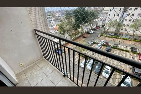 Varanda da Sala de apartamento à venda com 3 quartos, 57m² em Jardim Cocaia, Guarulhos