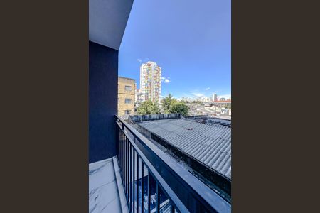 Varanda de kitnet/studio para alugar com 1 quarto, 30m² em Brás, São Paulo