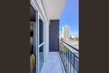 Varanda do Studio de kitnet/studio para alugar com 1 quarto, 30m² em Brás, São Paulo