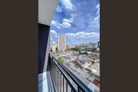 Varanda de kitnet/studio para alugar com 1 quarto, 30m² em Brás, São Paulo