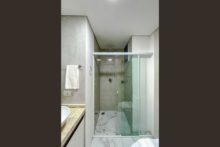 Banheiro de kitnet/studio para alugar com 1 quarto, 30m² em Brás, São Paulo