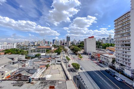 Vista da Varanda de kitnet/studio para alugar com 1 quarto, 30m² em Brás, São Paulo