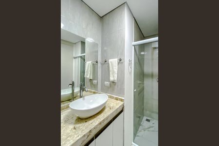 Banheiro de kitnet/studio para alugar com 1 quarto, 30m² em Brás, São Paulo