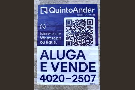 Apartamento para alugar com 60m², 2 quartos e sem vagaPlaca- QR code