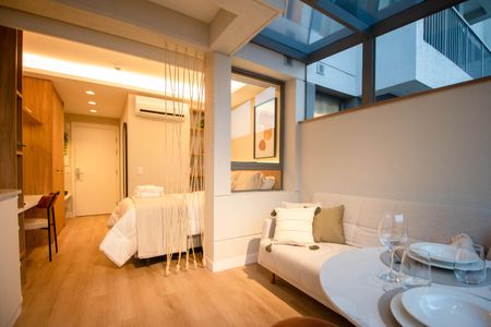 Apartamento à venda com 31m², 1 quarto e sem vagaVaranda do Studio