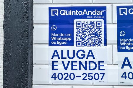Studio para alugar com 30m², 1 quarto e sem vaga Studio para alugar com 30m², 1 quarto e sem vagaPlaca