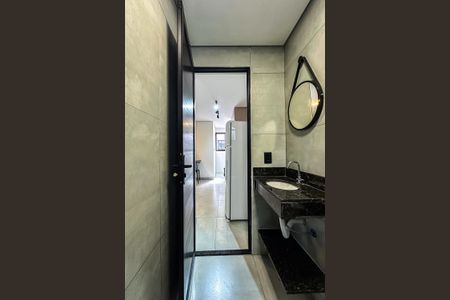 Studio para alugar com 30m², 1 quarto e sem vaga Studio para alugar com 30m², 1 quarto e sem vagaBanheiro