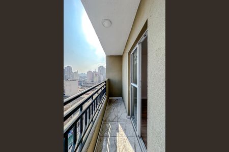 Varanda do Quarto de apartamento à venda com 1 quarto, 39m² em Brás, São Paulo