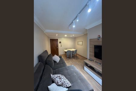 Sala de apartamento para alugar com 2 quartos, 55m² em Parque Sao Vicente, Santo André