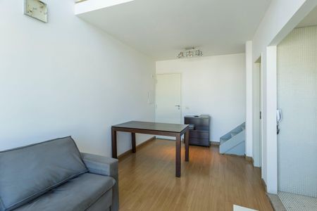 Sala de apartamento à venda com 1 quarto, 50m² em Moema, São Paulo