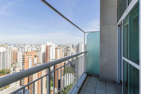 Varanda de apartamento à venda com 1 quarto, 50m² em Moema, São Paulo