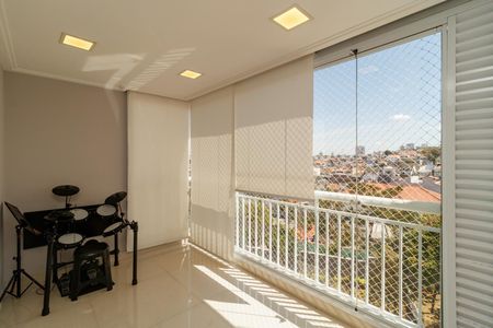 Varanda da Sala de apartamento para alugar com 2 quartos, 69m² em Vila Maria Alta, São Paulo