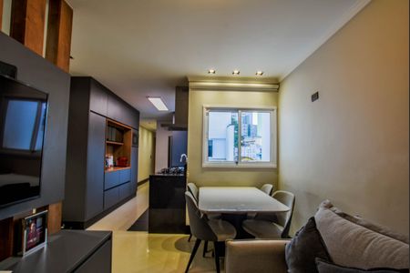 Sala de apartamento à venda com 2 quartos, 120m² em Jardim Paraiso, Santo André