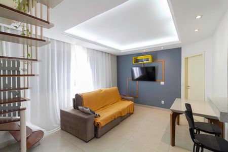 Sala 1 de apartamento à venda com 4 quartos, 160m² em Paquetá, Belo Horizonte