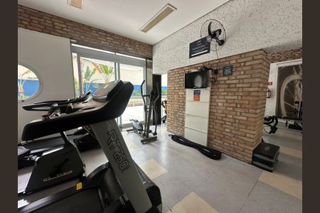 Apartamento para alugar com 58m², 1 quarto e 1 vaga Apartamento para alugar com 58m², 1 quarto e 1 vagaÁrea comum - Academia