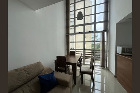 Apartamento para alugar com 58m², 1 quarto e 1 vaga Apartamento para alugar com 58m², 1 quarto e 1 vagaSala