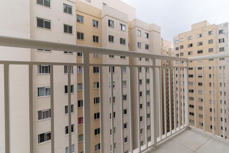 Varanda da Sala de apartamento para alugar com 2 quartos, 34m² em Vila Graciosa, São Paulo
