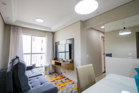 Sala de apartamento para alugar com 2 quartos, 50m² em Vila Homero Thon, Santo André