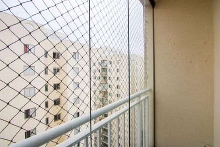 Varanda da Sala de apartamento para alugar com 2 quartos, 50m² em Vila Homero Thon, Santo André