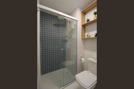 Studio para alugar com 24m², 1 quarto e sem vagaBanheiro da Suíte