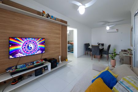 Sala de apartamento para alugar com 2 quartos, 108m² em Aviação, Praia Grande