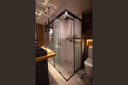 Studio para alugar com 28m², 1 quarto e sem vaga Studio para alugar com 28m², 1 quarto e sem vagaBanheiro
