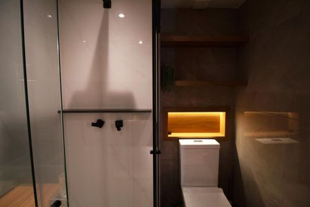 Studio para alugar com 28m², 1 quarto e sem vaga Studio para alugar com 28m², 1 quarto e sem vagaBanheiro