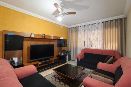 Casa 1 - Sala de casa à venda com 3 quartos, 350m² em Vila Clarice, Santo André